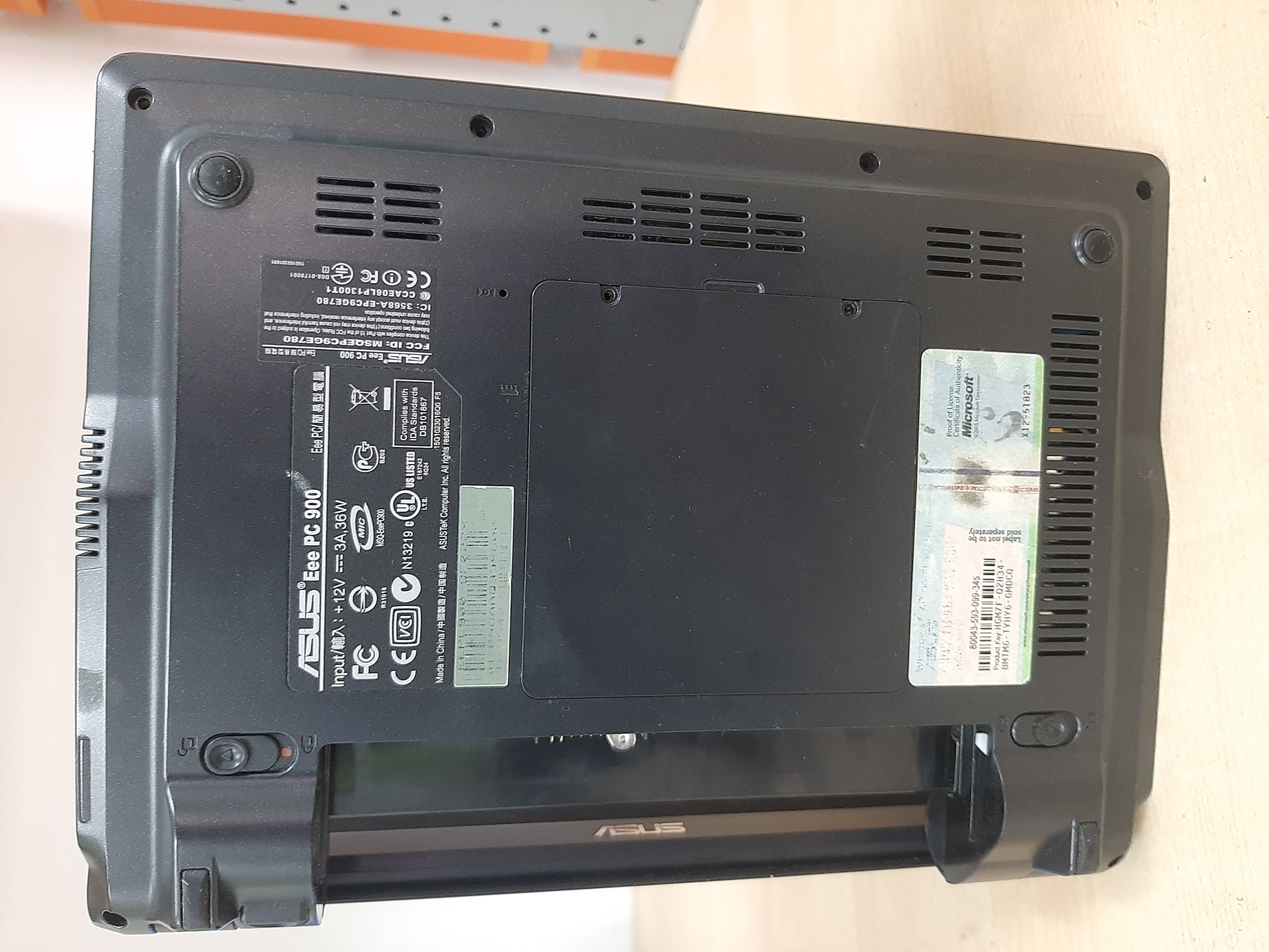 Ανταλλακτικά για λάπτοπ Asus Eee PC 900