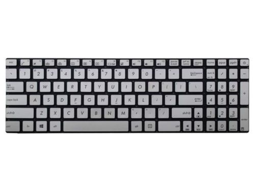 ASUS N551 / N551J / N551JB / N551JK Keyboard (Silver) (BULK) (OEM)