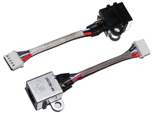 Dell Inspiron 1564 / 1764 DC Power Jack Socket and Cable (DW440) (DD0UM3PB001)