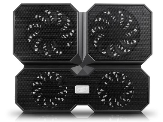 DeepCool Multicore X6 Laptop Cooling Pad with 4 Fans (2 140mm + 2 100mm) (DP-N422-MCX6) (2 140mm + 2 100mm) (2 140mm + 2 100mm)