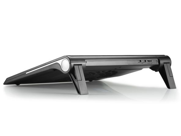 DeepCool N180 Βάση και ψύξη για LAPTOP 17 inch, με ανεμιστήρας 1 x 180X180mm, 2 USB port DP-N123-N180