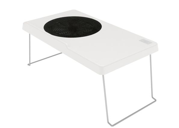 DeepCool βάση τραπεζάκι και ψύξη για Laptops έως και 18,4 inch, με 1 x 200mm αθόρυβο ανεμιστήρα - σε άσπρο χρώμα