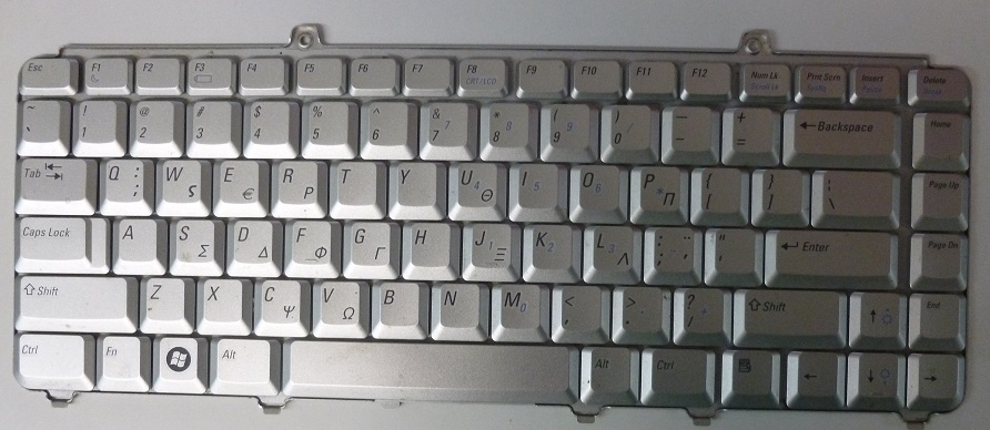 Dell 1420 Silver Gk D900l 0Ku955 Laptop Keyboard (Used)
