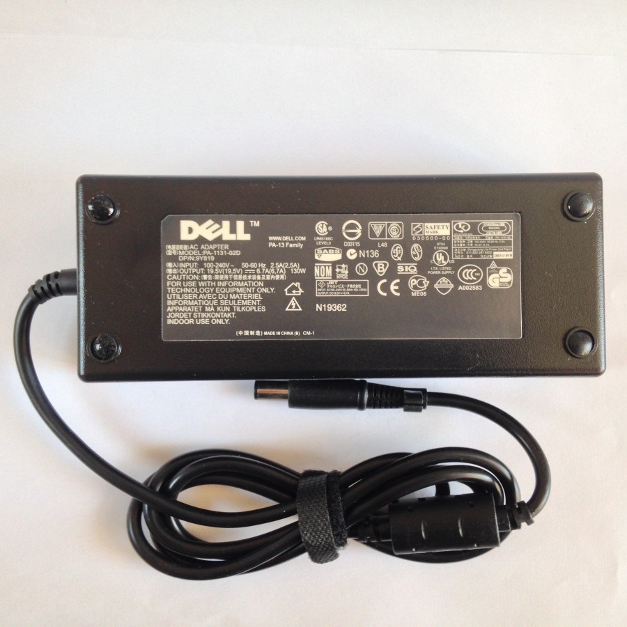 DELL 19.5V 6.7A 7.4X5 D1078 PA 13 PA13 Original Τροφοδοτικό 130W