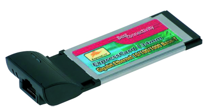 Express Card 34mm σε Gigabit Ethernet Et1310 SYBA