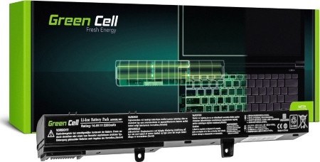 Green Cell ®  AS75 ΜΠΑΤΑΡΙΑ ΓΙΑ LAPTOP Asus R508 R556 R509 X551/ 14,4V 2200mAh
