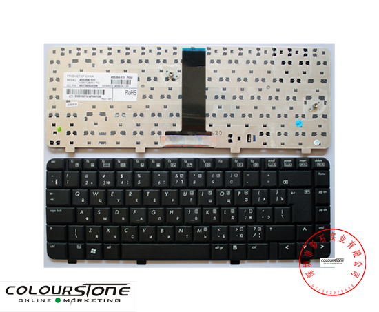 HP 6520S / 6720 / 6720S / 540 / 550 Black US Keyboard