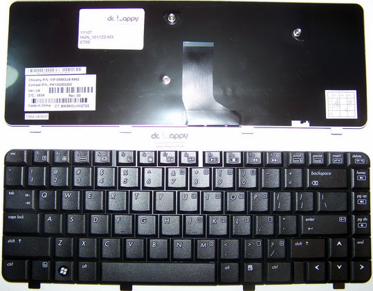 HP Compaq C700 / C700T / C730 / G7000 US Keyboard
