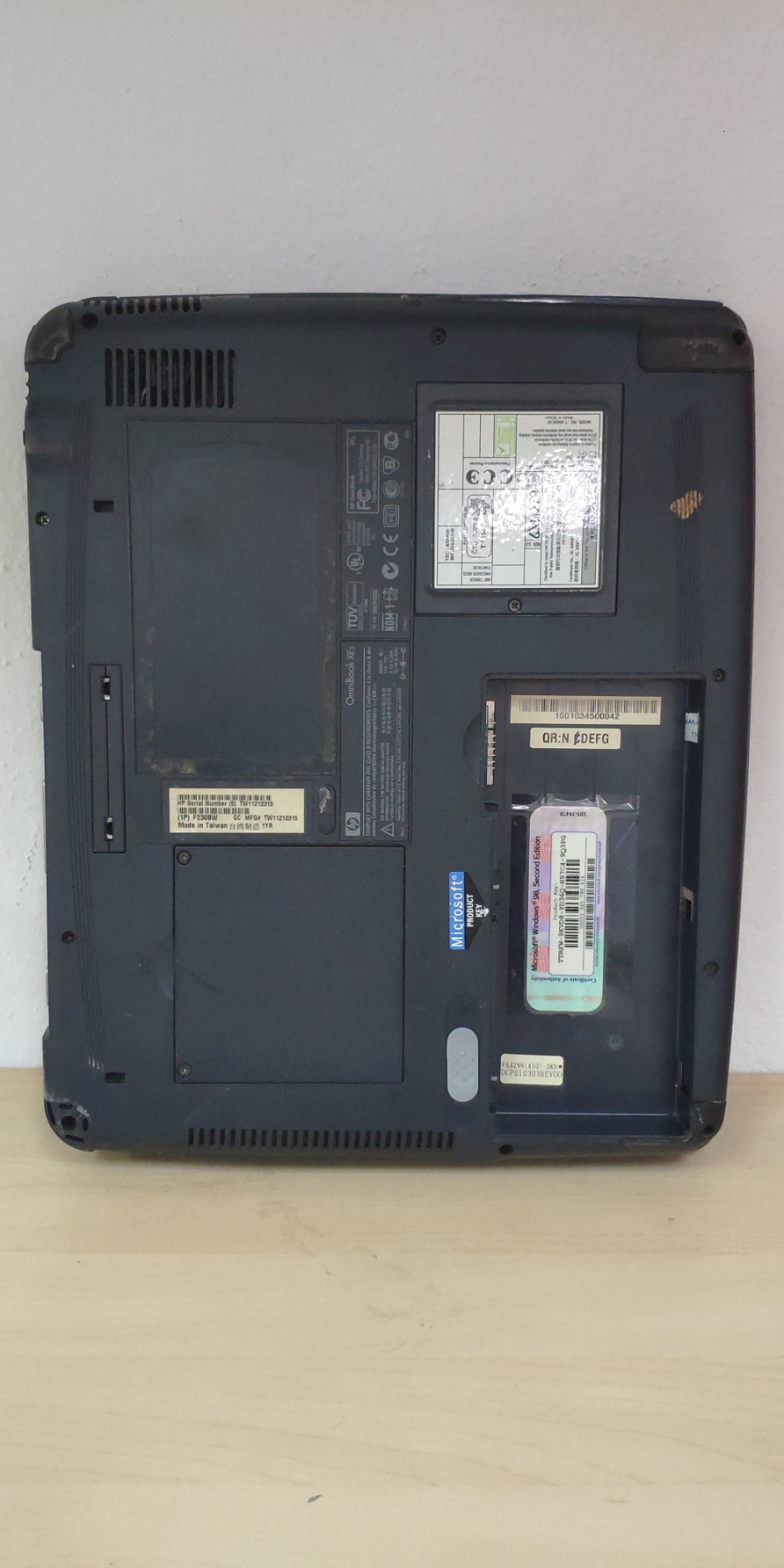 Repair Parts for HP Omnibook XE3