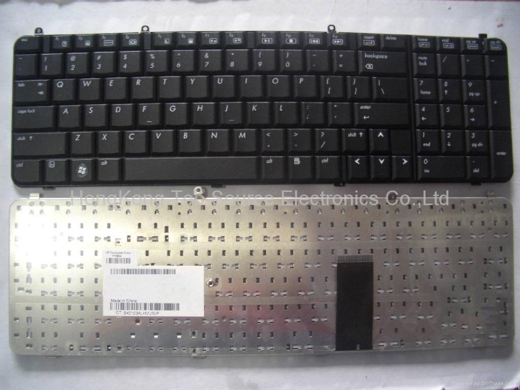 HP Pavilion DV9000 / DV9100 US Keyboard