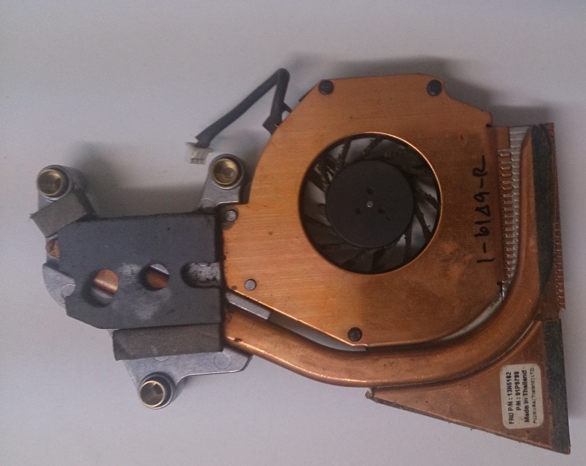 IBM lenovo Thinkpad T41P T42 R50 Series CPU Fan W/Heatsink (USED)