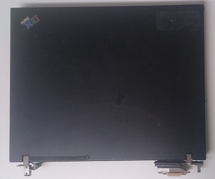 IBM lenovo Thinkpad T41P T42 R50 Series LCD Screen Cover Case W/LCD Cable (USED)