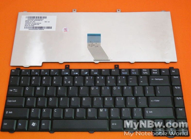 Acer Aspire 1400 / 1600 / 3000 / 3500 / 3600 / 5000 Series Keyboard