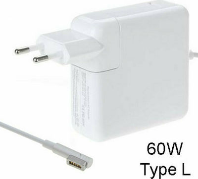 Lamtech MagSafe 1 Power Adapter Type L 60W 16.5V 3.65A (LAM021684) (Apple)