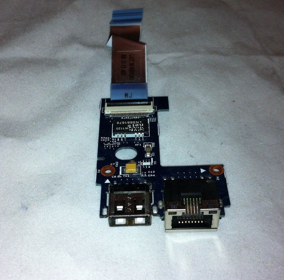 Lenovo USB Board Port Socket with LAN (B570-1068)