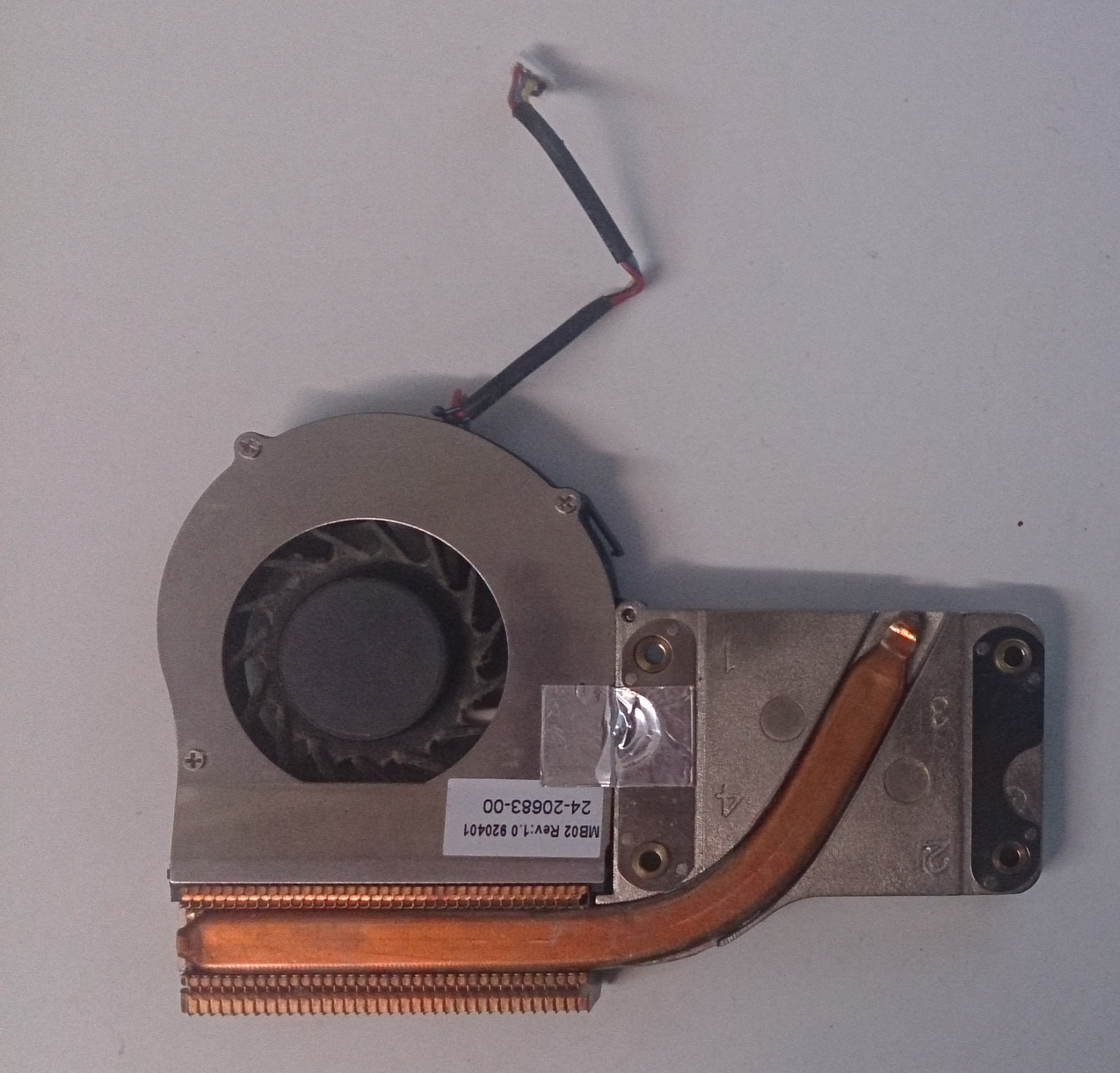 Multirama Model MB02 CPU Fan W/Heatsink (USED)