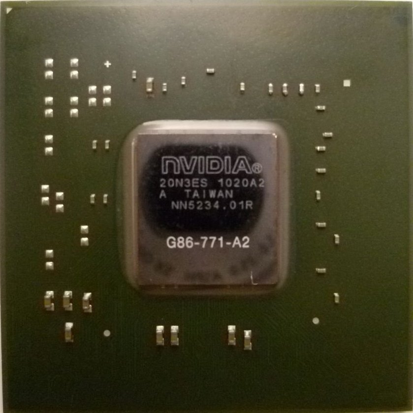 NVIDIA BGA GPU Chipset (G86-771-A2) (VGA / BGA / IC and ThermalPads)