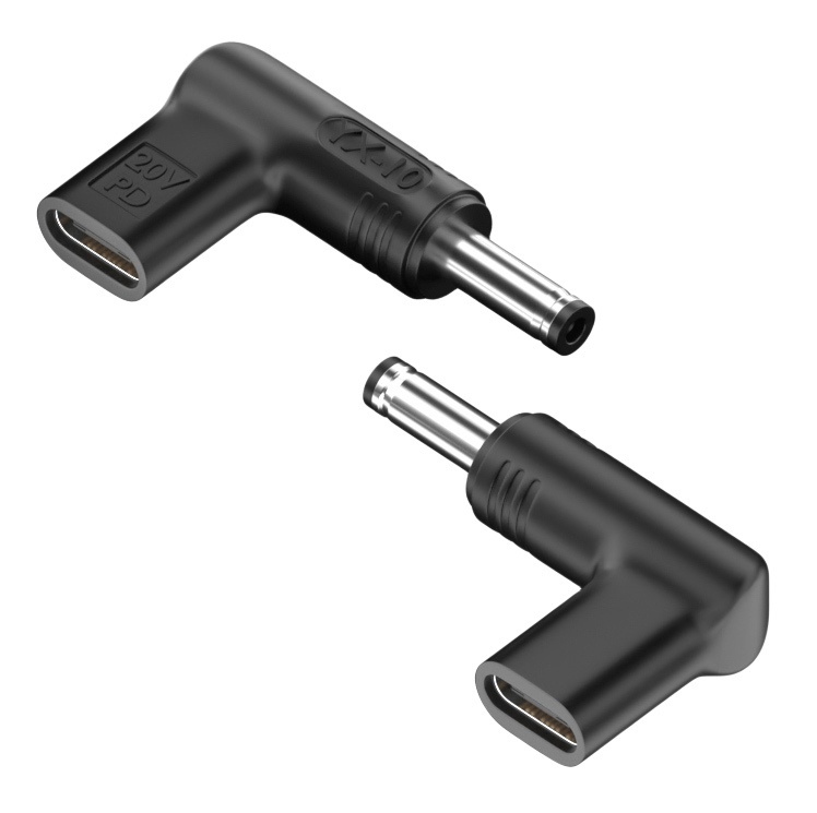 Powertech Βύσμα για Φορτιστή USB-C σε Dell 4.5x3mm, μαύρο