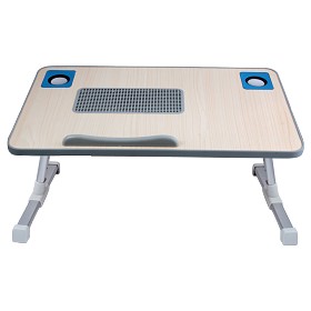Ergonomic Laptop Desk with 2 Speakers Grey (OEM)