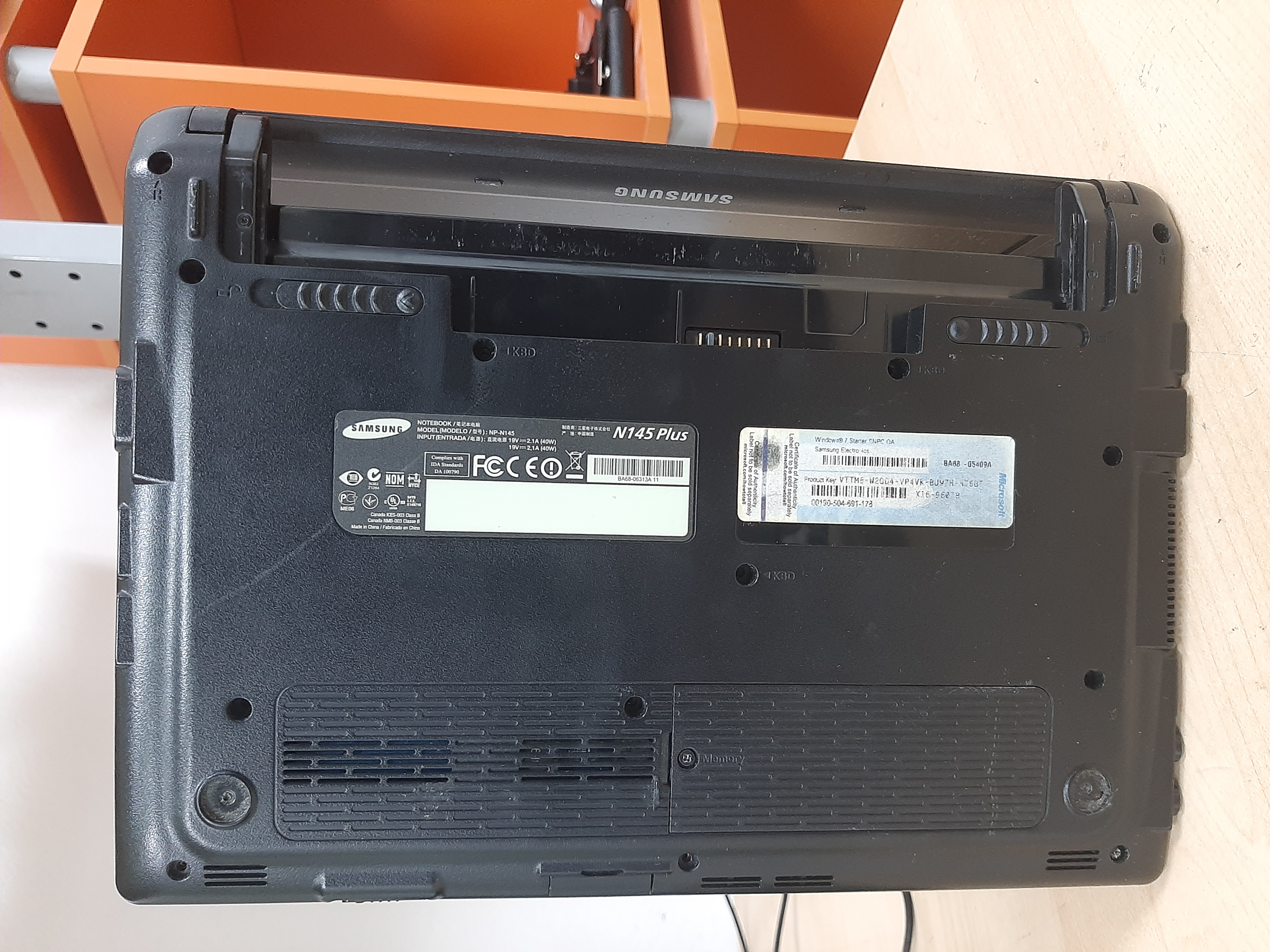 Repair Parts for Samsung NP-N145 PLUS