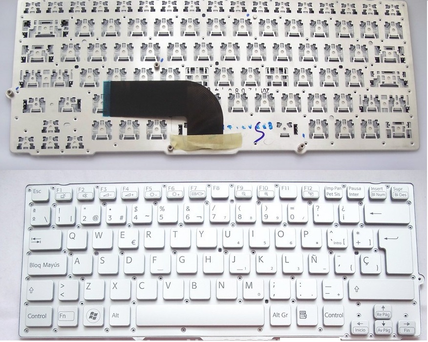 SONY Canadian Keyboard (PCG-4121GL) (PCG-41219L) (PCG-41217L) (PCG-41216L) (PCG-41215L)