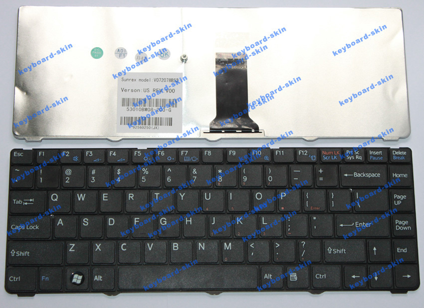 Πληκτρολόγιο για το Sony Vaio PCG-7112M PCG-7113M PCG-7121M PCG-7131M PCG-7132M
