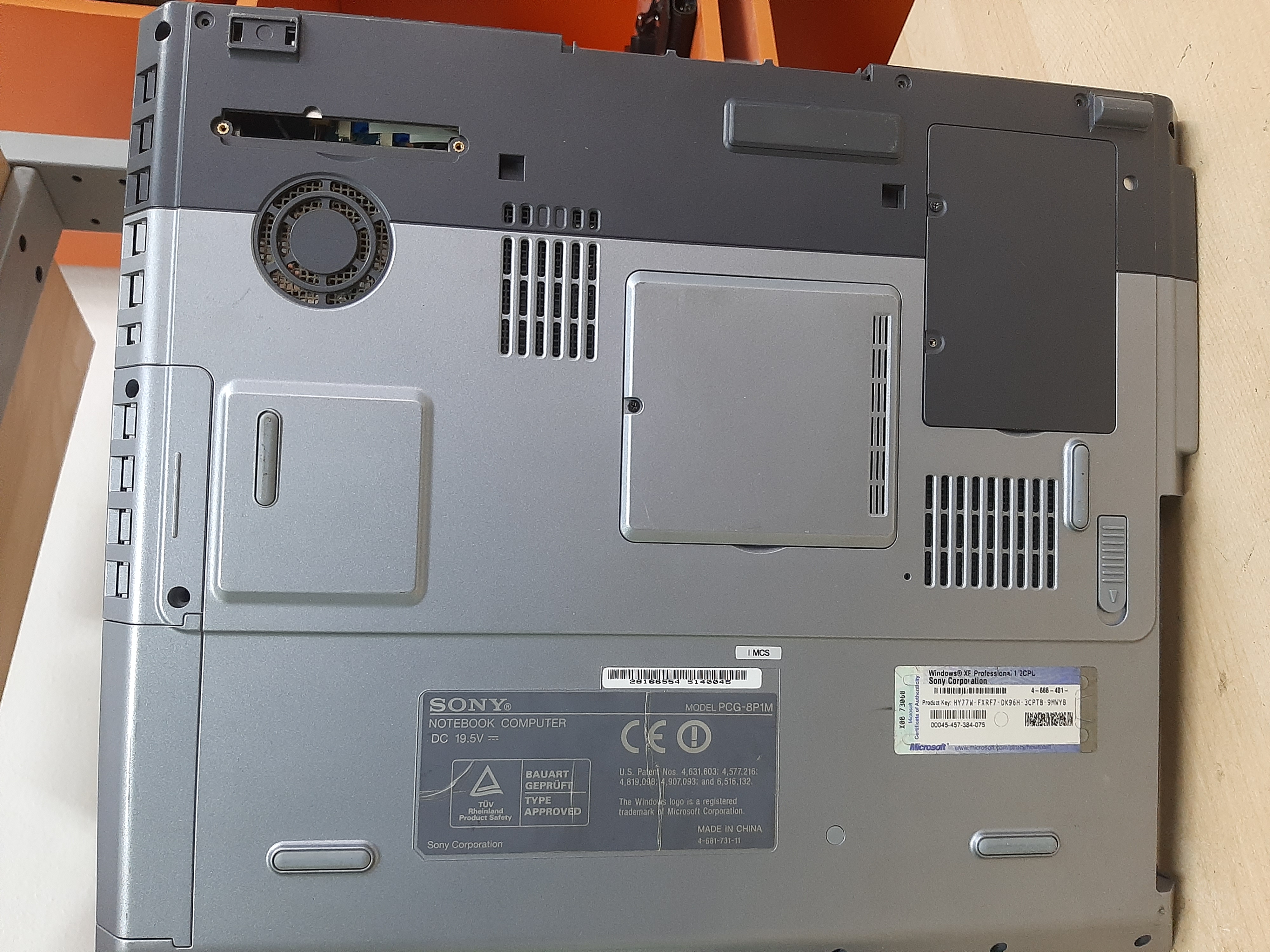 Repair Parts for Sony Vaio PCG-8P1M
