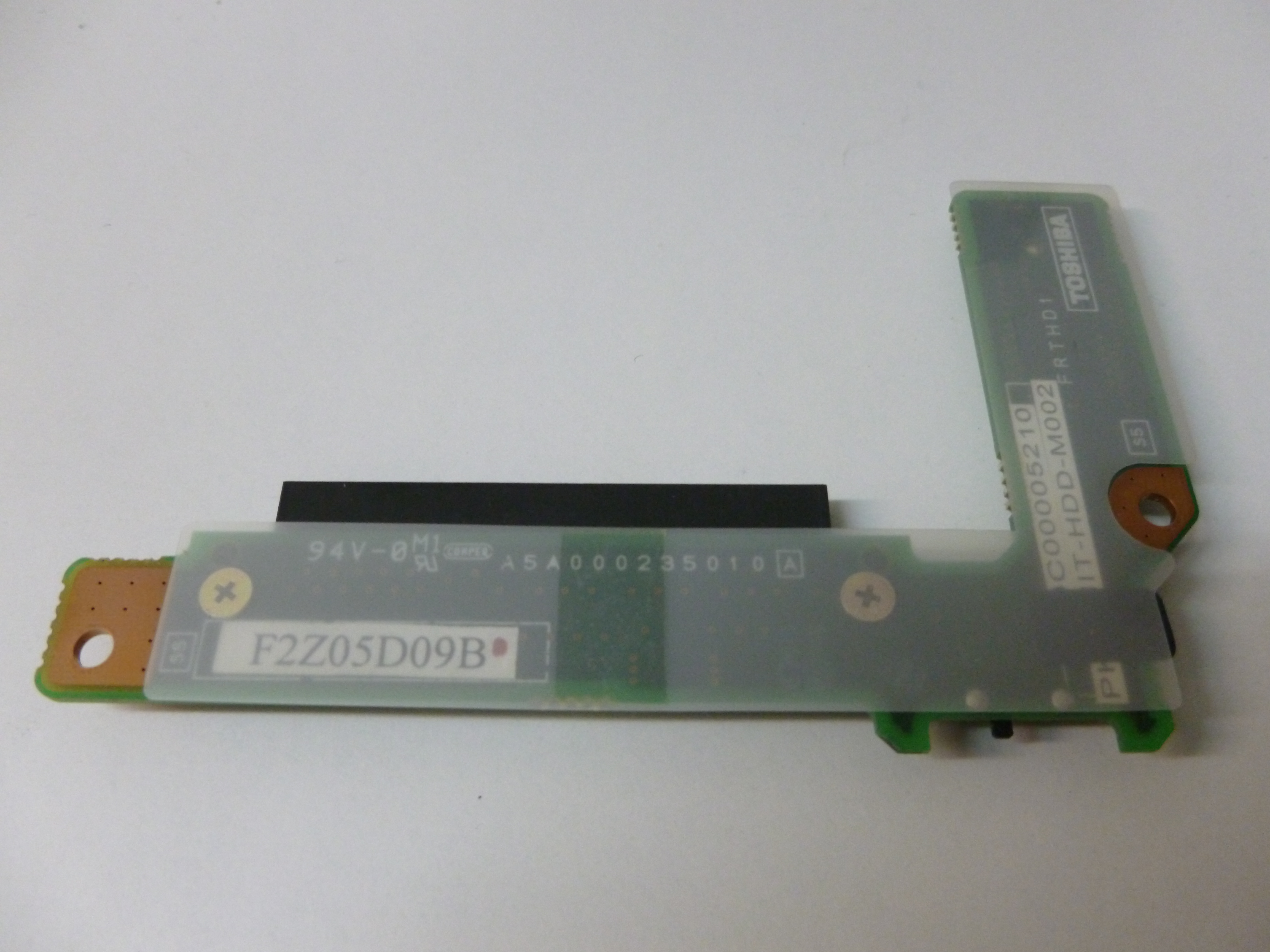 TOSHIBA FRTHD1 CONNECTOR FOR HDD SATELLITE 1400 2400 HARD DRIVE BOARD S201 1405X (MTX)