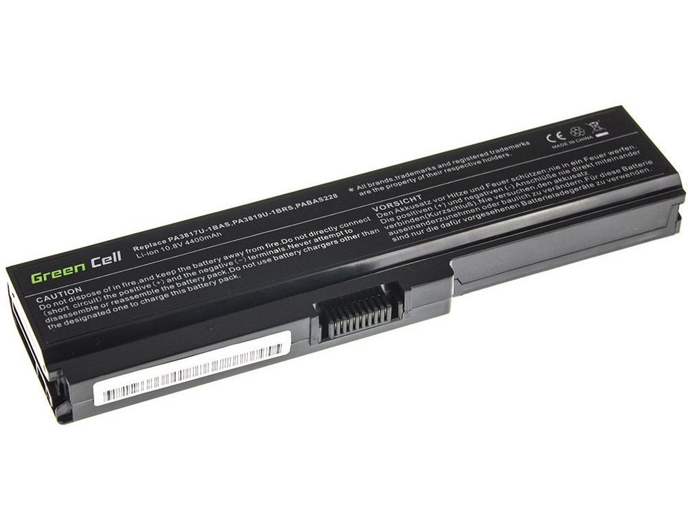 Green Cell Laptop Battery for Toshiba Satellite C650 / C650D / C660 / C660D / L650D / L655 / L750 (PA3817U-1BRS)