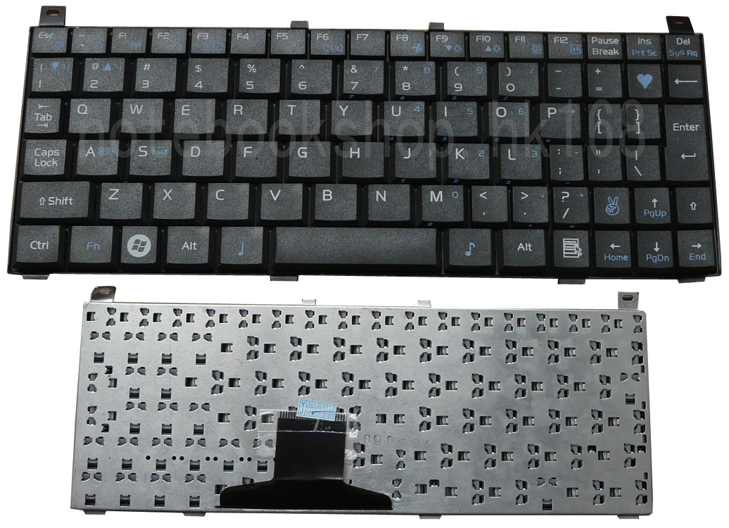 Toshiba Satellite Mini NB100 NB105 Netbook Keyboard US Black