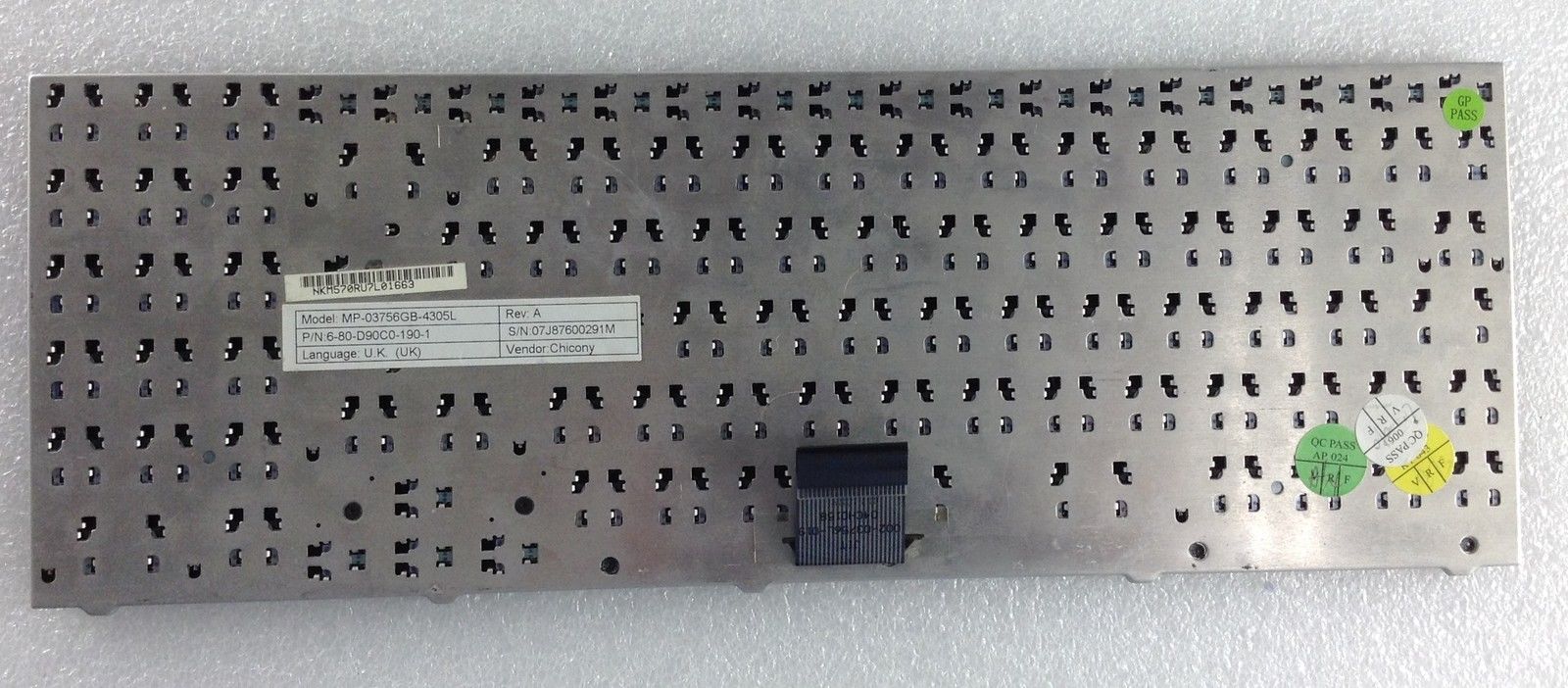 Turbo X M77-SUN Keyboard