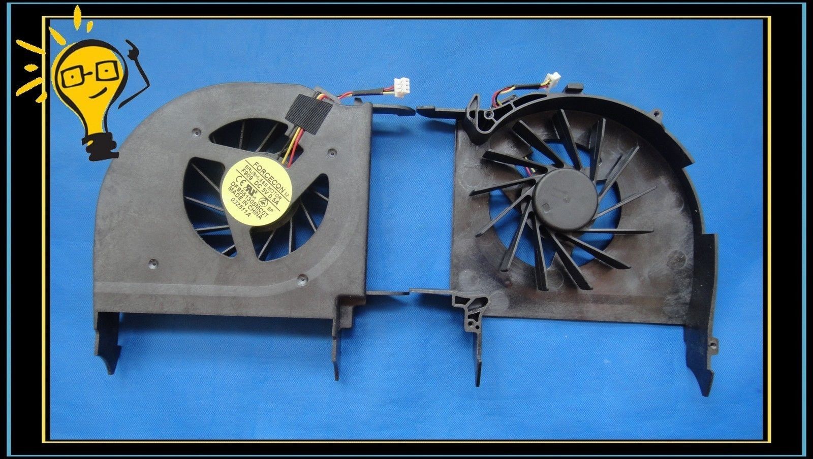 CPU Cooling Fan for HP Pavilion DV7 DV7-2000 DV7-2100 DV7-3000 DV7-3100 516876-001