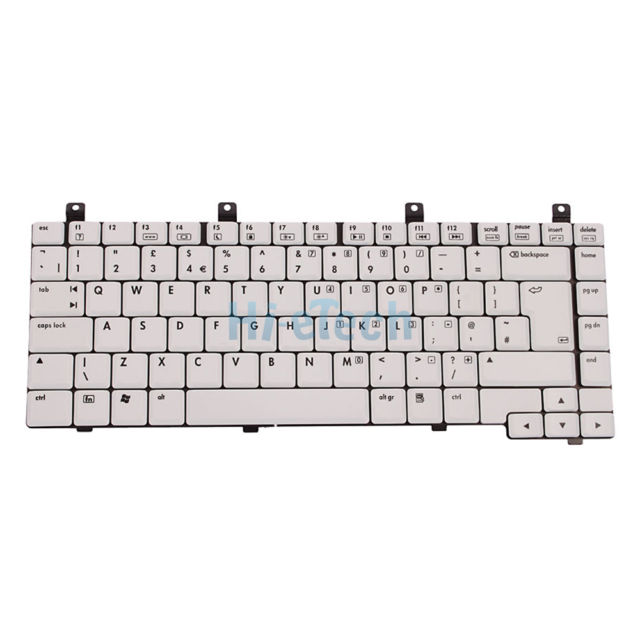 UK Λευκό Πληκτρολόγιο για HP Compaq Presario V2000 V2100 V2200 M2000 G3000 G5000