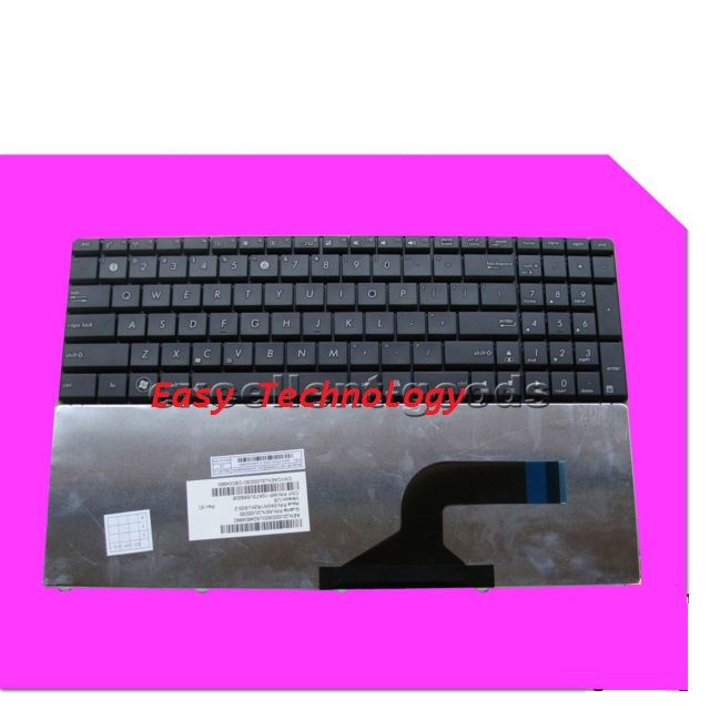 Asus X52 X52J X52F X52JR Series US Keyboard Black