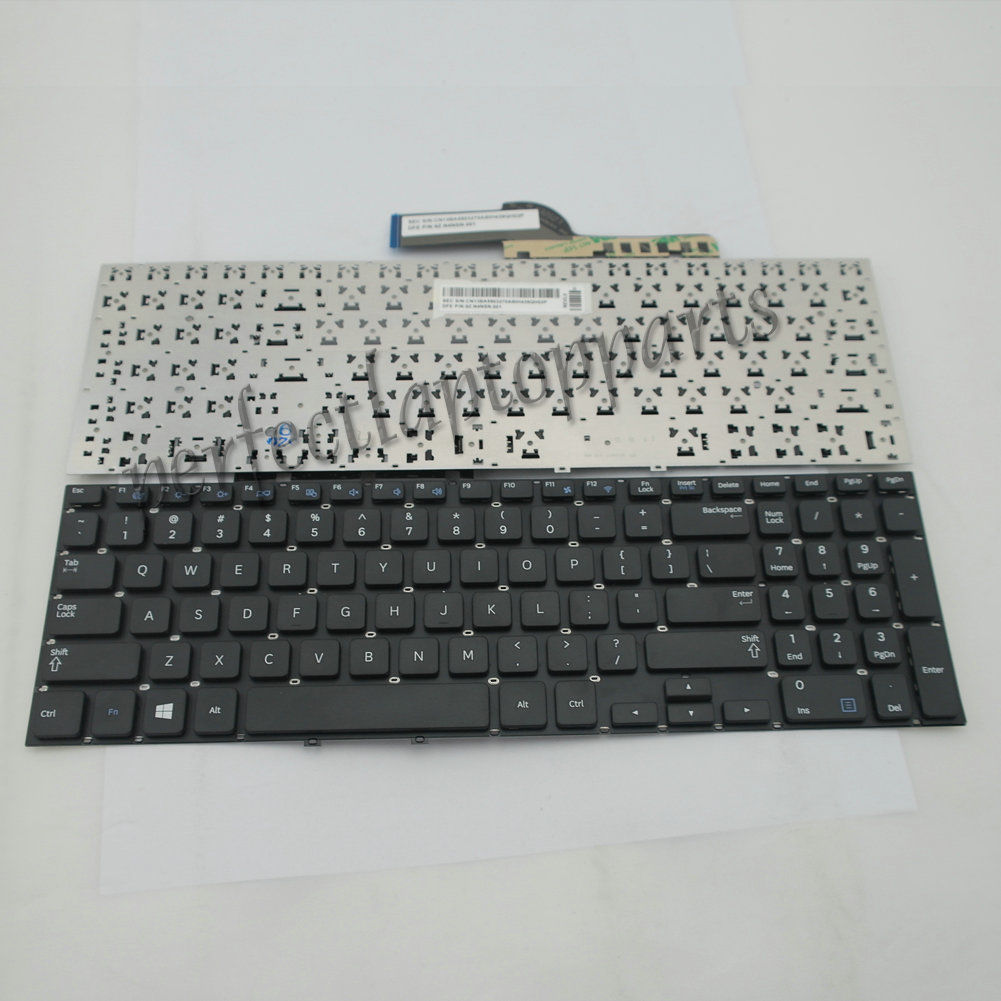 Black SamsungKeyboard (NP275E5E) (NP355E5C) (NP355V5C) (NP350V5C) (NP350E5C) (OEM) (No Frame)
