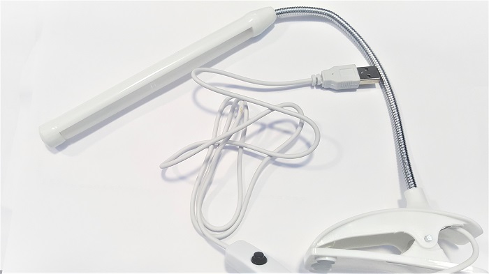 USB LED Light xl-013 - 14 LED Φώς Λαμπτήρα Ευέλικτο με USB Θύρα για Φορητούς Υπολογιστές - λευκο(OEM)