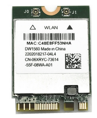 Wireless Adapter Card for Hackintosh dell DW1560 BCM94352Z NGFF M.2 WiFi WLAN Bluetooth 4 802.11ac 867Mbps BCM94352 card