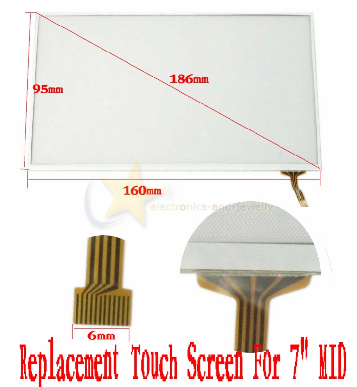 7 Apad/Epad MID Tablet PC 6mm Replacement Touch Screen
