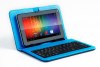 Virgo VIR-00086 Leather Case with Keyboard 8 - 9" for Tablet Micro USB - Μαύρη Μπλέ Virgo VIR-00086 Leather Case with Keyboard 8 - 9" for Tablet Micro USB - Μαύρη Μπλέ
