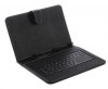 Leather Case with Keyboard 9" for Tablet Micro USB - Black Leather Case with Keyboard 9" for Tablet Micro USB - Black