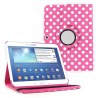 Δερμάτινη Θήκη Περιστρεφόμενη για το Samsung Galaxy Tab Pro 10.1 SM-T520 Έντονο Φούξια με Λευκές Βούλες (ΟΕΜ) Δερμάτινη Θήκη Περιστρεφόμενη για το Samsung Galaxy Tab Pro 10.1 SM-T520 Έντονο Φούξια με Λευκές Βούλες (ΟΕΜ)