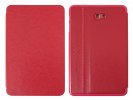 Δερμάτινη Θήκη με πίσω κάλυμμα σιλικόνης Slim Book Case για το Samsung Galaxy Tab A 10.1 2016 T580 T585 Φούξια (OEM)