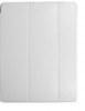 Leather Case Tri-fold with Back Cover Silicone for Samsung Galaxy Tab A 10.1 (2016) T580 / T585 WHITE (oem)