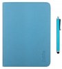 Element+Pen TAB-90B Foldable Leather Case with Pen for 9-inch Tablet (Light Blue) (Universal)