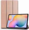 Tri-Fold Leather Flip Cover Rose Gold (Galaxy Tab S6 Lite 10.4)