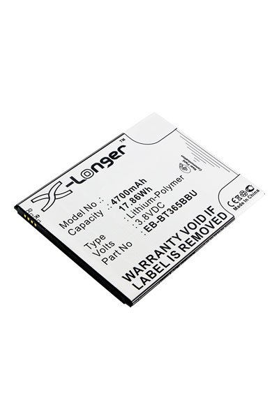 CS-SMT365XL Μπαταρια για Samsung Galaxy Tab Active 2 Tablet 4700mAh for SM-T365 3,8V