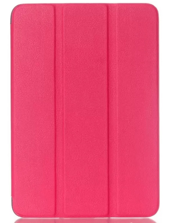Silicone Backpack Leather Case for Samsung Galaxy Tab Pro 8.4 SM-T320 T325 DARK PINK (OEM)