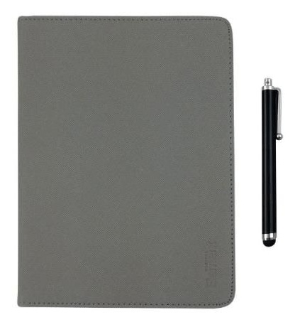 Element+Pen Foldable Leather Case with Stylus for 7-inch Tablet (TAB-70DG) (Grey) (Universal)
