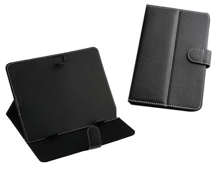 Folding Leather Case Cover for 7'' Android Tablet Black