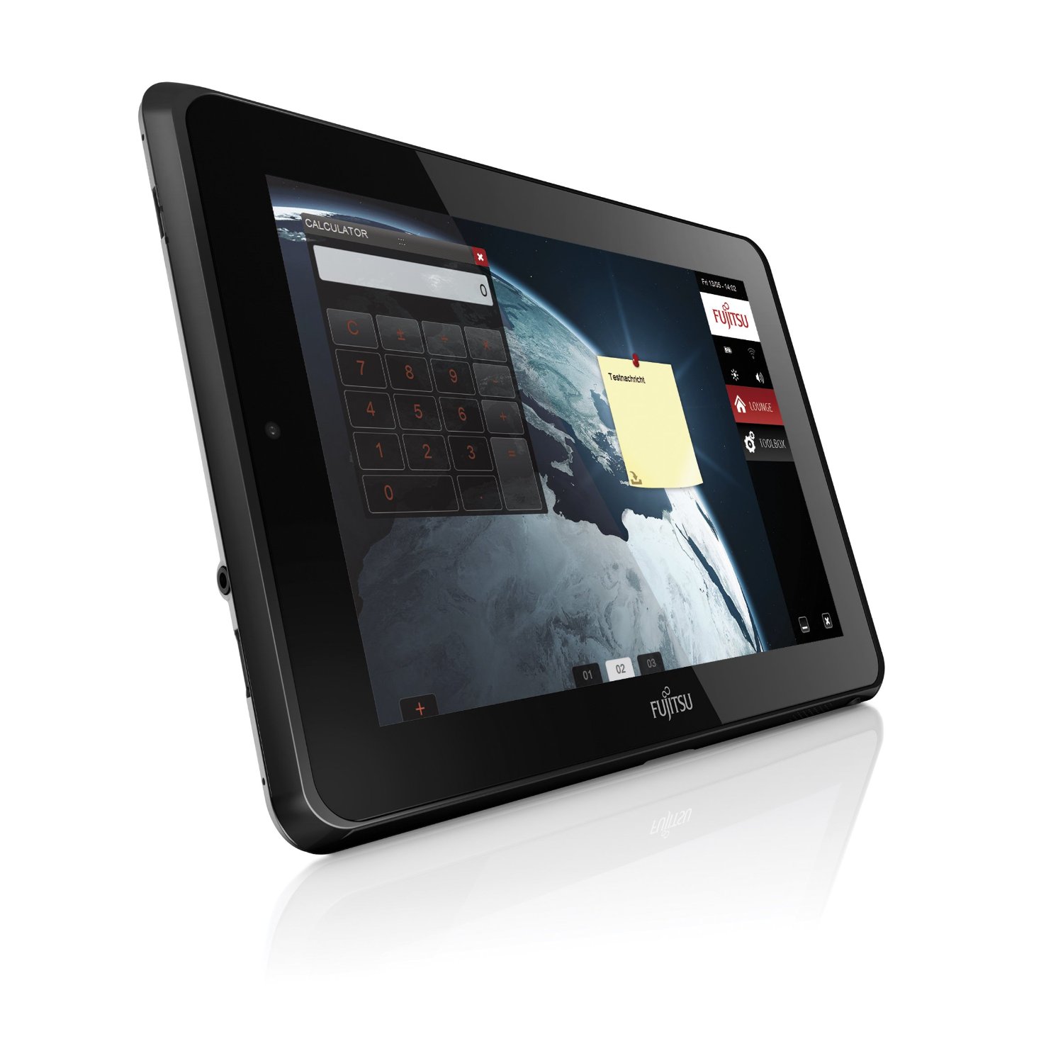 Fujitsu STYLISTIC Q550 10.1 inch Tablet PC (30 GB SSD,Windows 7 Professional and Intel Atom 1.5 GHz) (MTX)